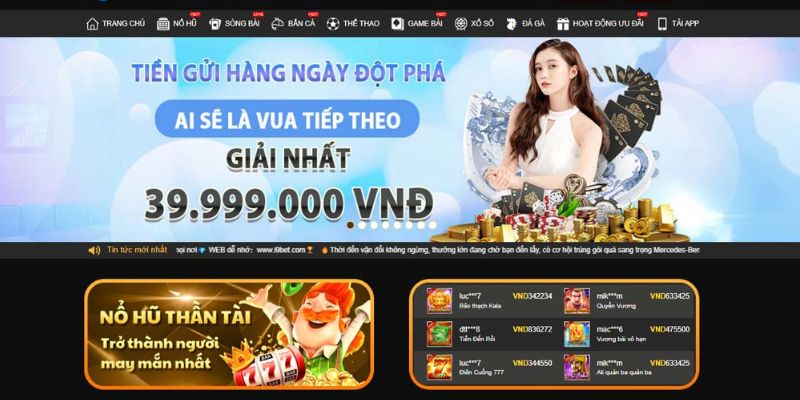 Bản web của nhà cái cũng mang tới trải nghiệm siêu thú vị