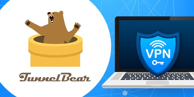 App TunnelBear với tính năng bảo mật cao